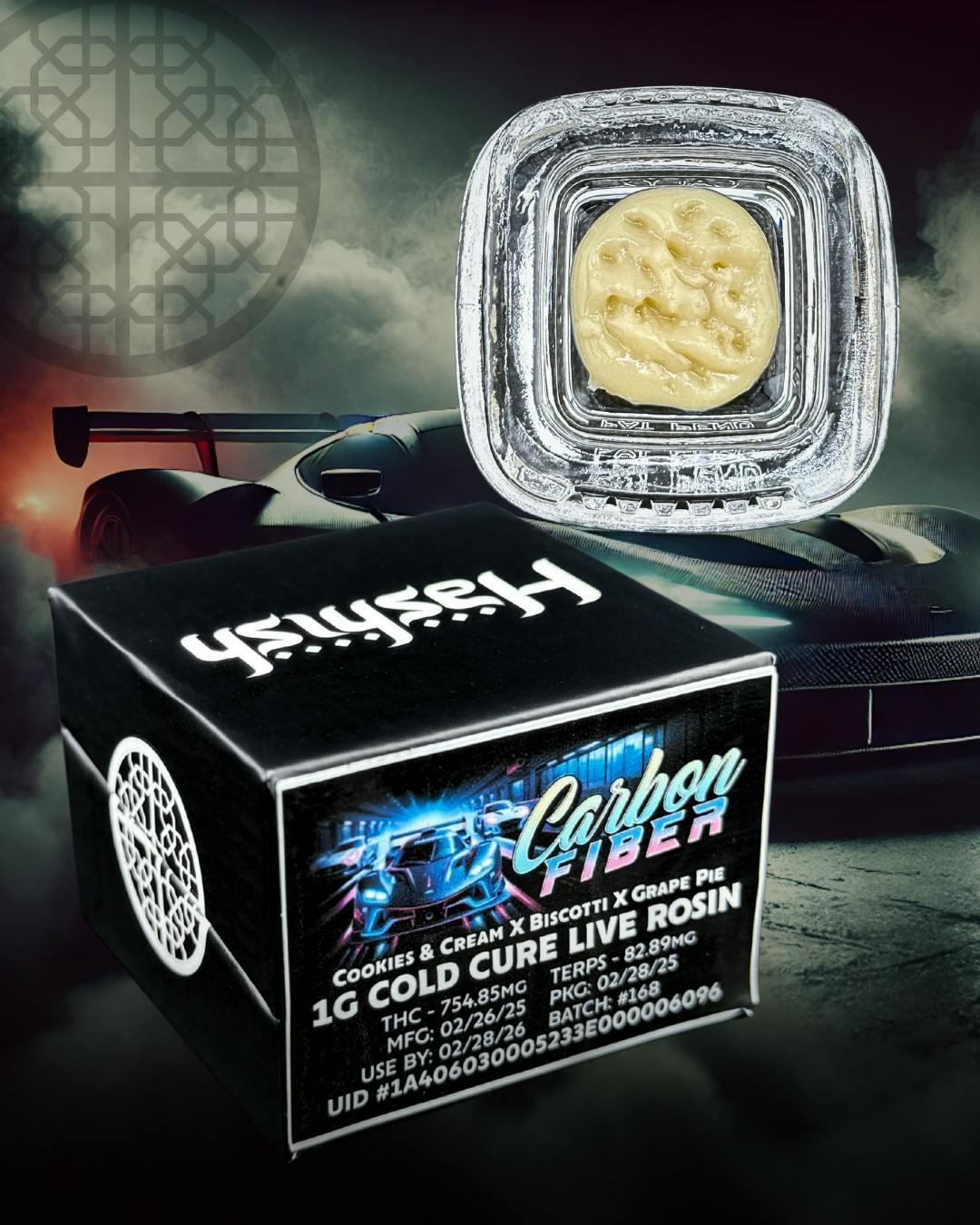 Photograph of product: Oui'd | CC Live Rosin Buttered Quail Egg (B)
