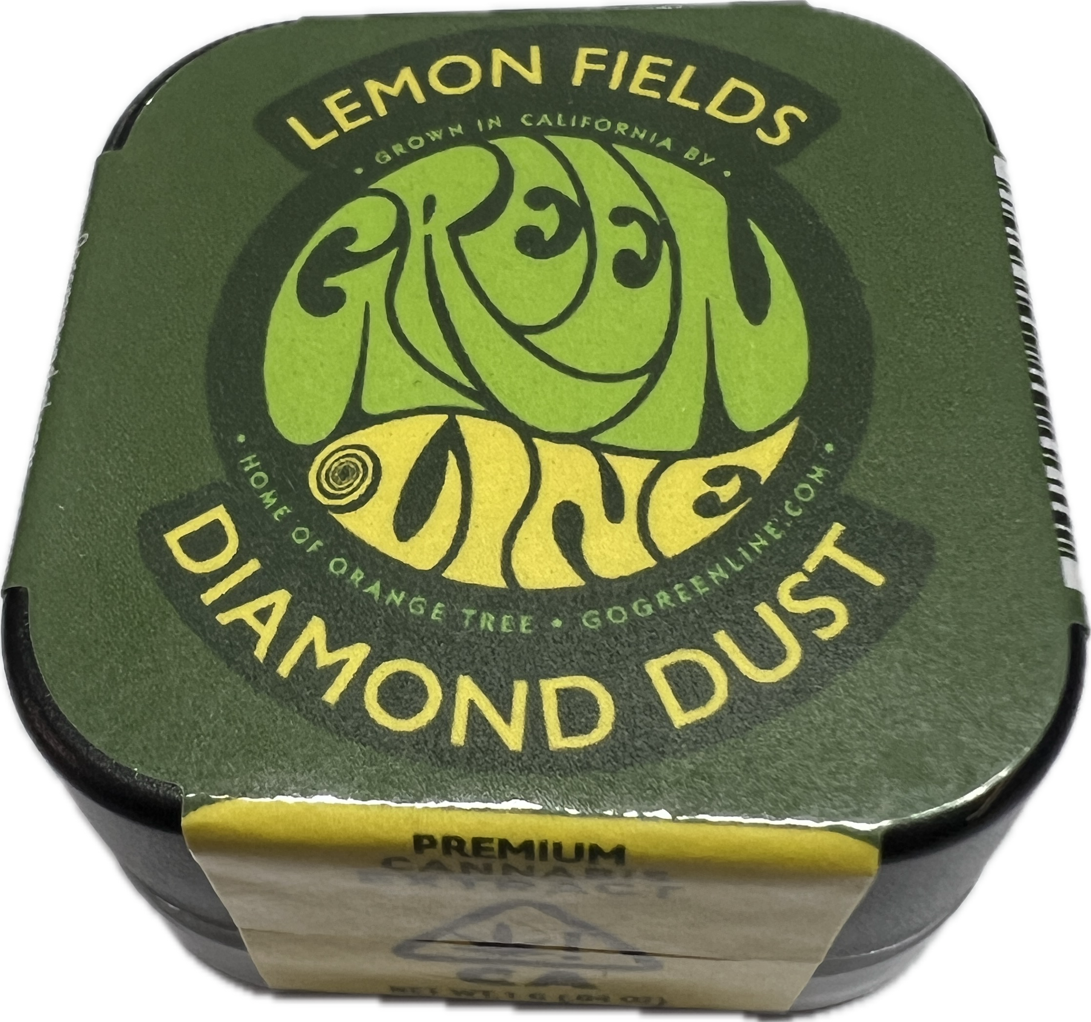 Photograph of product: GREENLINE - Lemon Fields - Diamond Dust - 1 Gram