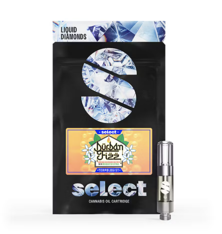Photograph of product: Select Liquid Diamonds Durban Fizz 0.5g Cartridge