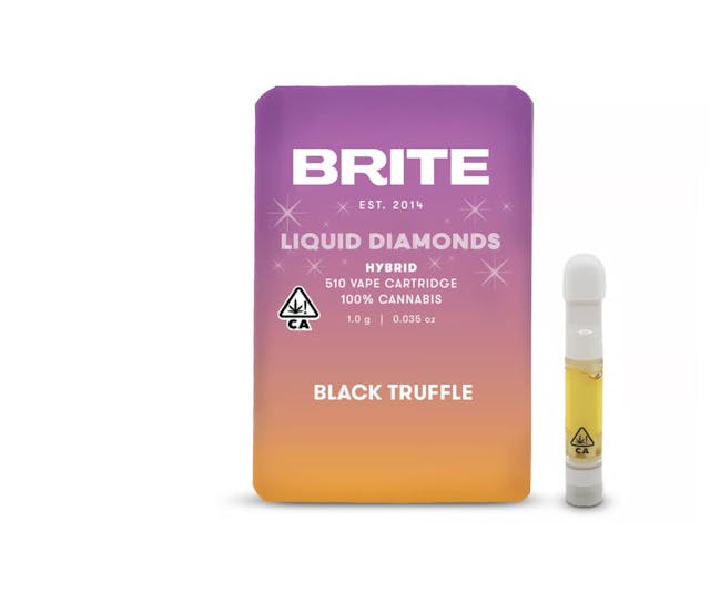 Photograph of product: BLACK TRUFFLE Oui'd 1g Cartridge - 