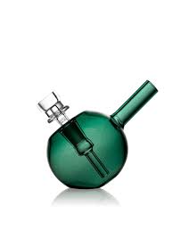 Photograph of product: GRAV Spherical Pocket Bubbler - Lake Green