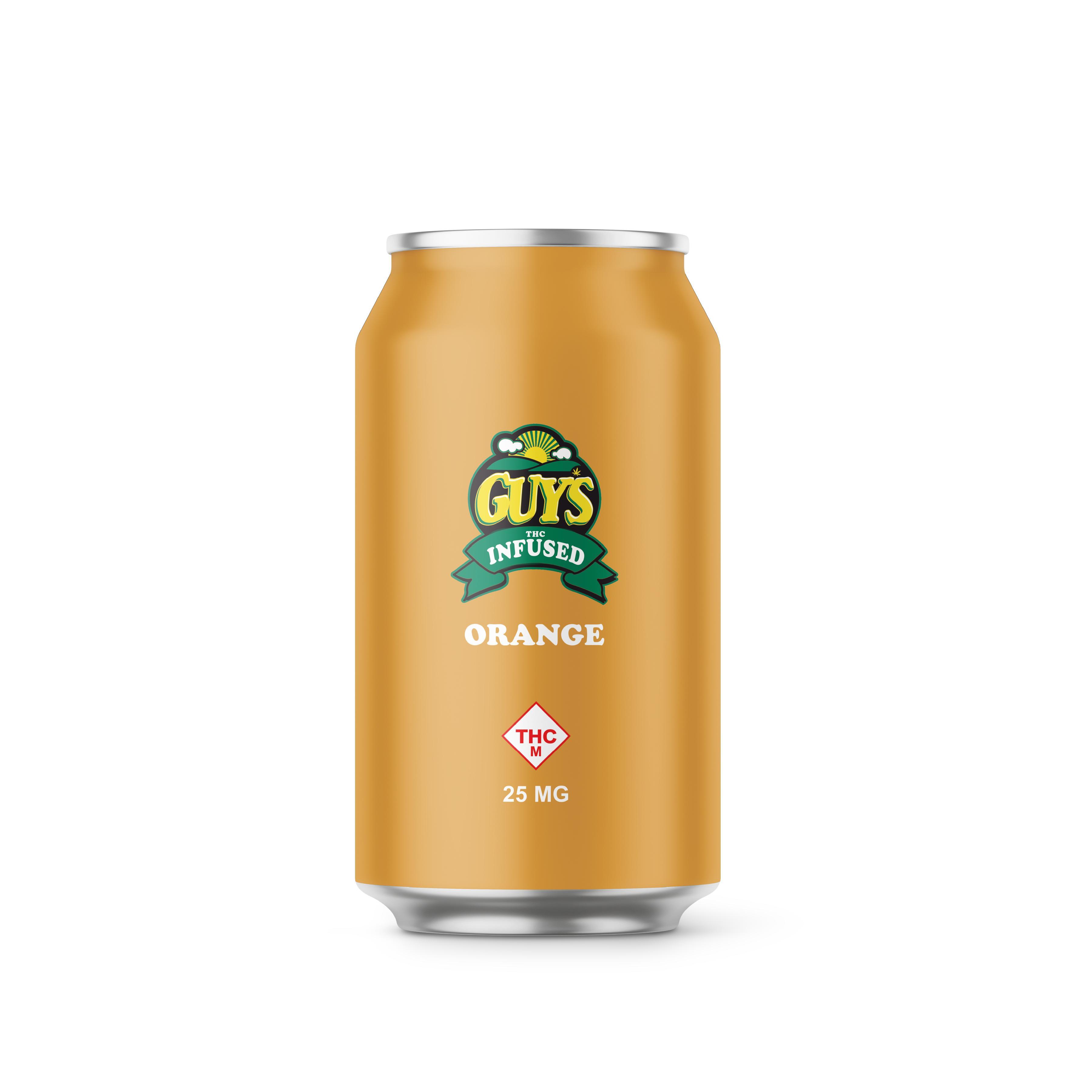 Photograph of product: Orange | 22mg | Soda | Guy's