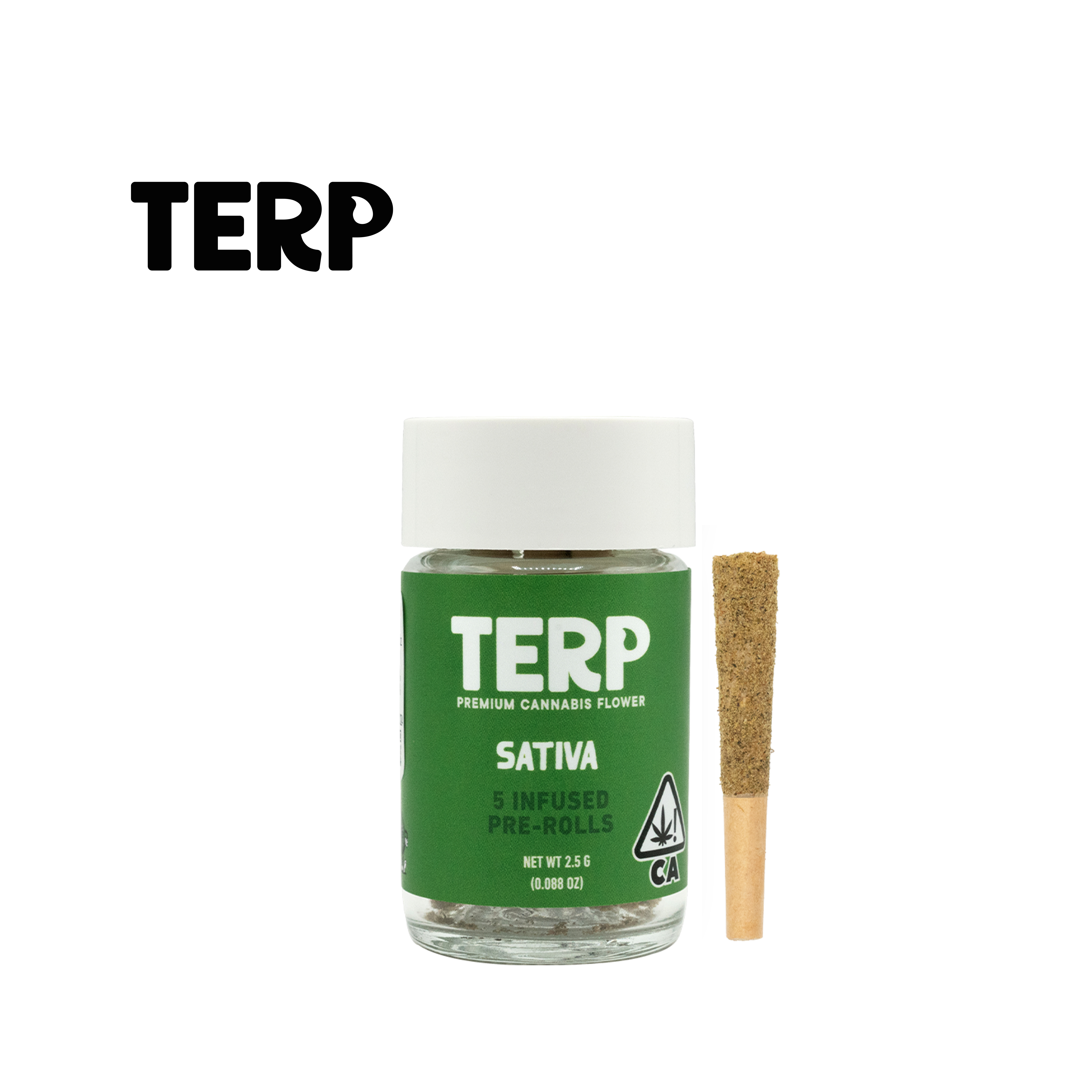 Photograph of product: APPLE JACK 2.5G 5 PACK INFUSED PREROLLS