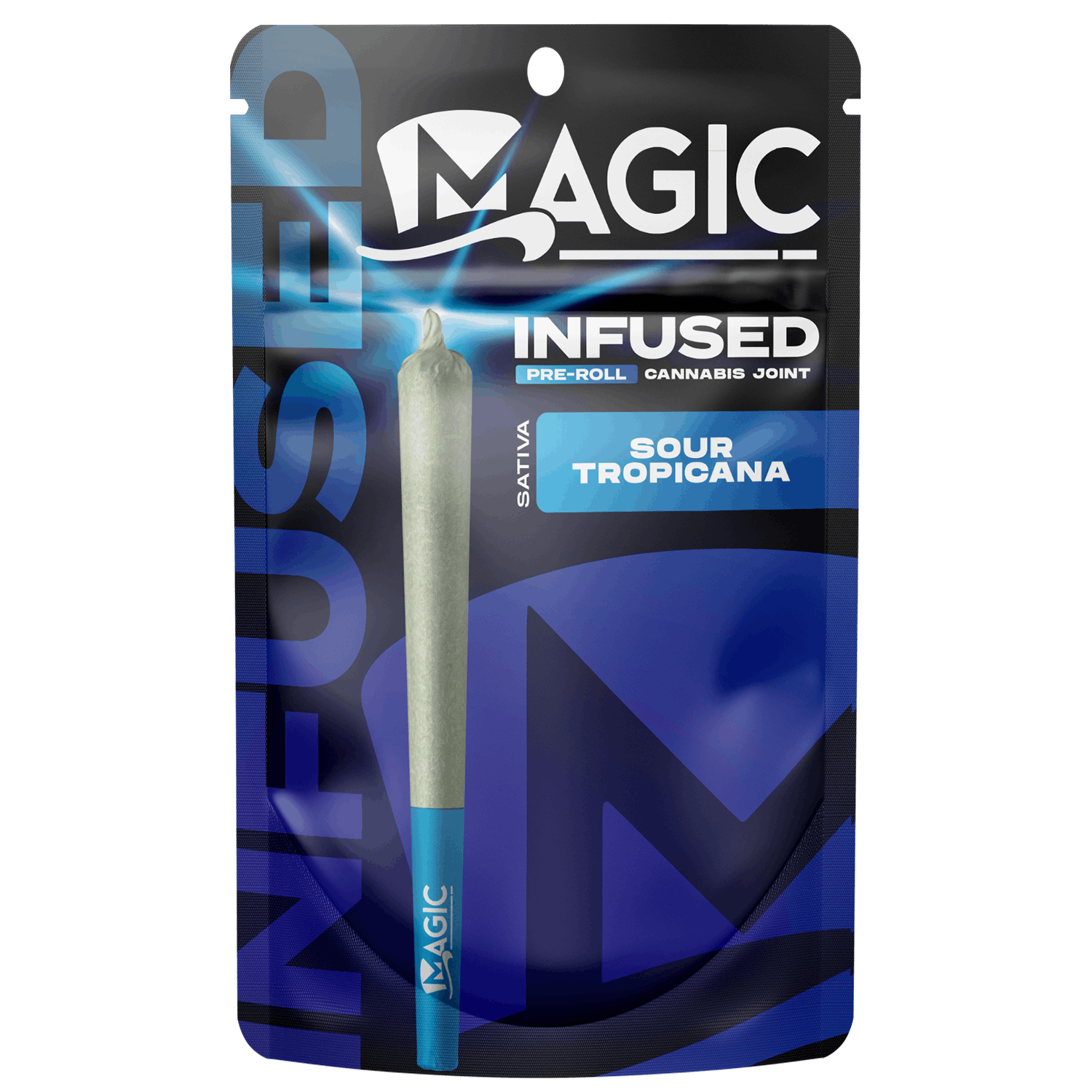 Photograph of product: Magic | Sour Tropicana | 1.2g Infused Preroll