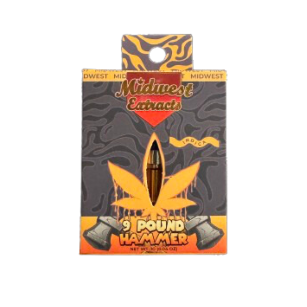 Photograph of product: Midwest Extracts - 510 Cart - 9lb Hammer