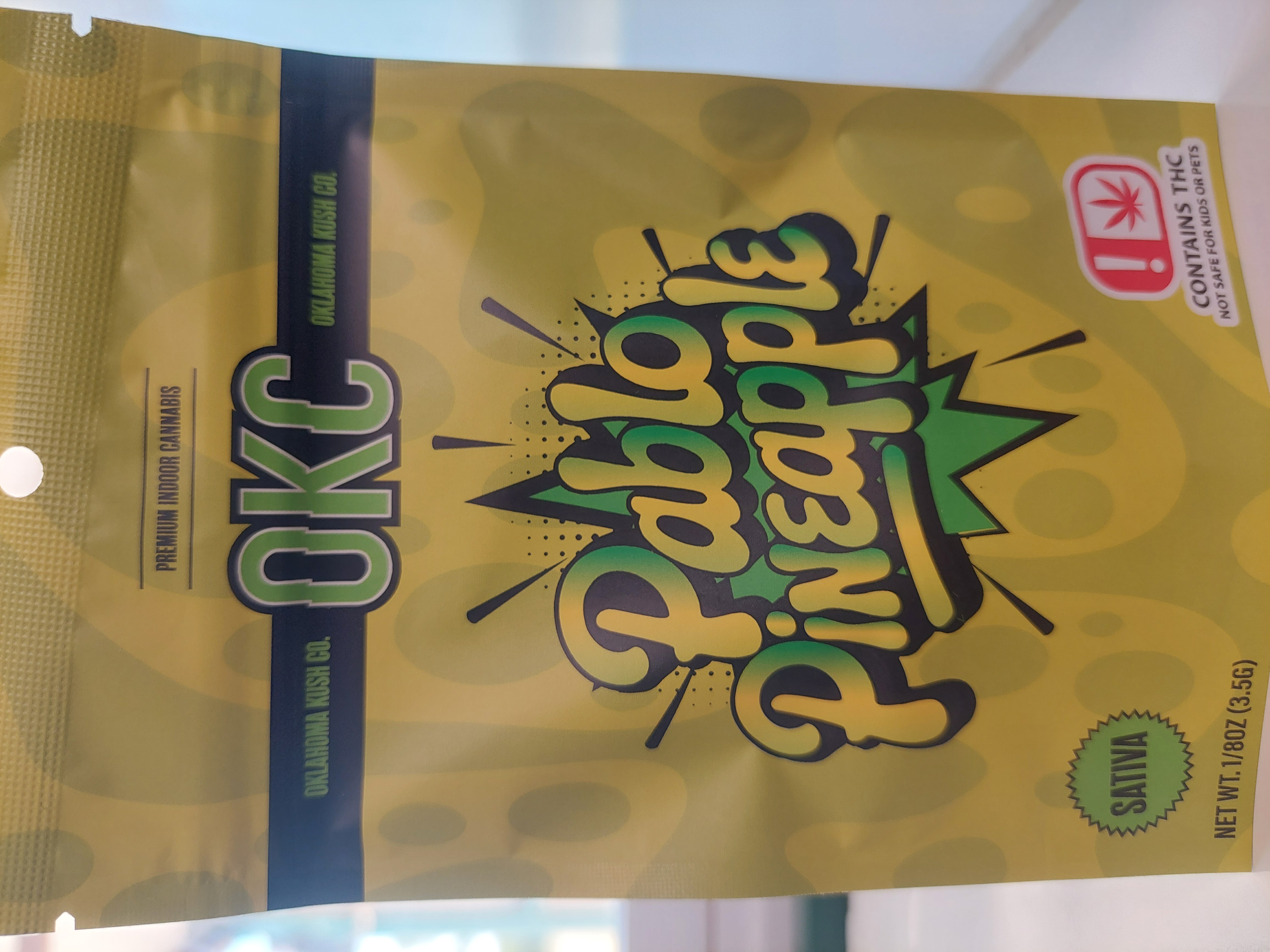 Photograph of product: FLOWER OKC PABLO'S PINEAPPLE - 3.5g