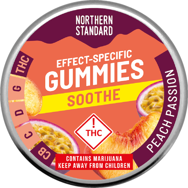 Photograph of Product: Effect Specific Gummies - Soothe 100mg : 100mg