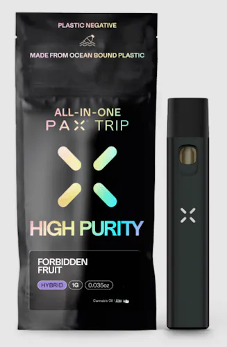 Photograph of product: PAX | 1g High Purity Distillate Disposable | Forbidden Fruit