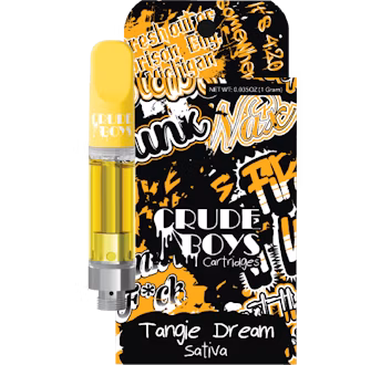 Photograph of product: Crude Boys | 1g Distillate Cart | Tangie Dream