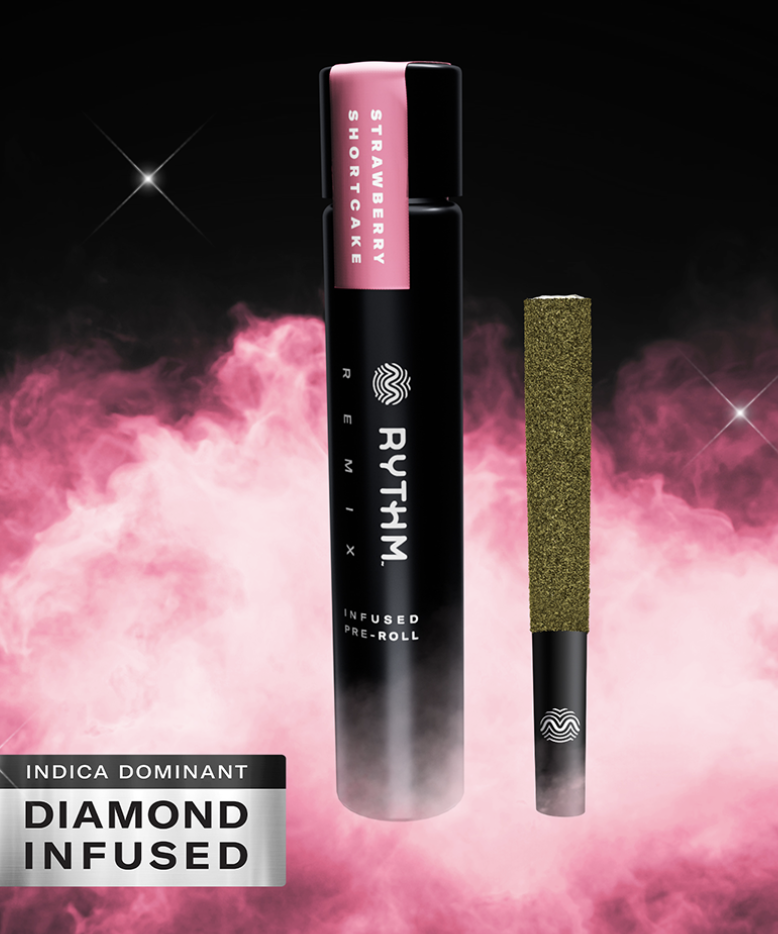 Photograph of product: Rythm Remix Preroll - Strawberry Shortcake