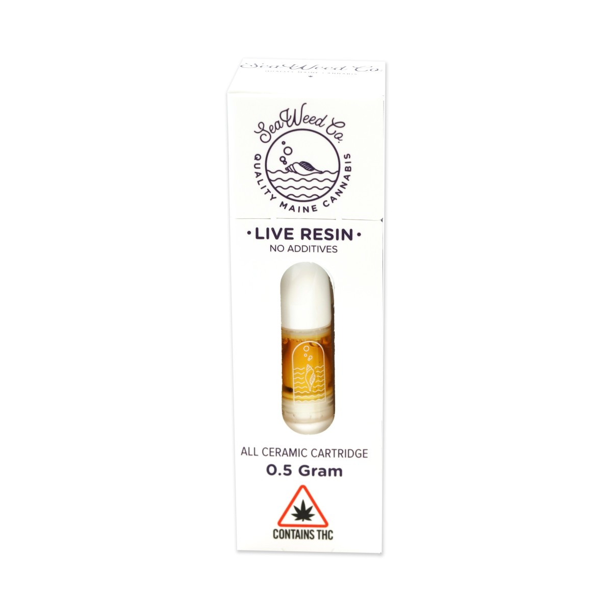 Photograph of product: Seaoui'd Co - Trainwreck - 0.5g Live Resin Cartridge