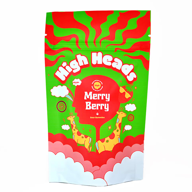 Photograph of product: Merry Berry Gummies 100mg {721}