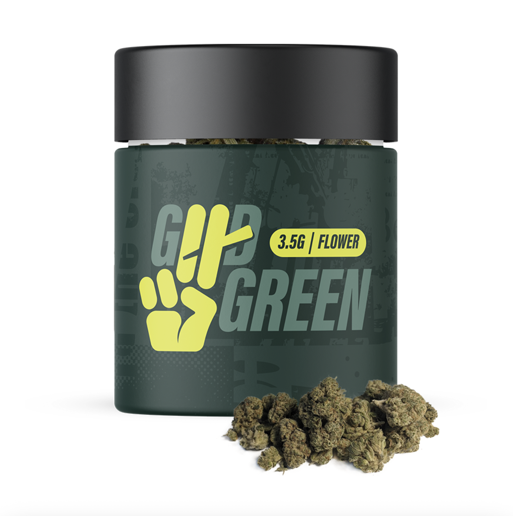 Photograph of product: GOOD GREEN SLAPZ POPCORN 3.5G