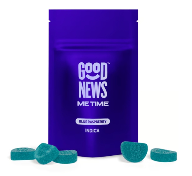 Photograph of product: Me Time Blue Raspberry 100mg