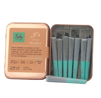 Photograph of product: Doobies | Sour Diesel | 7pk