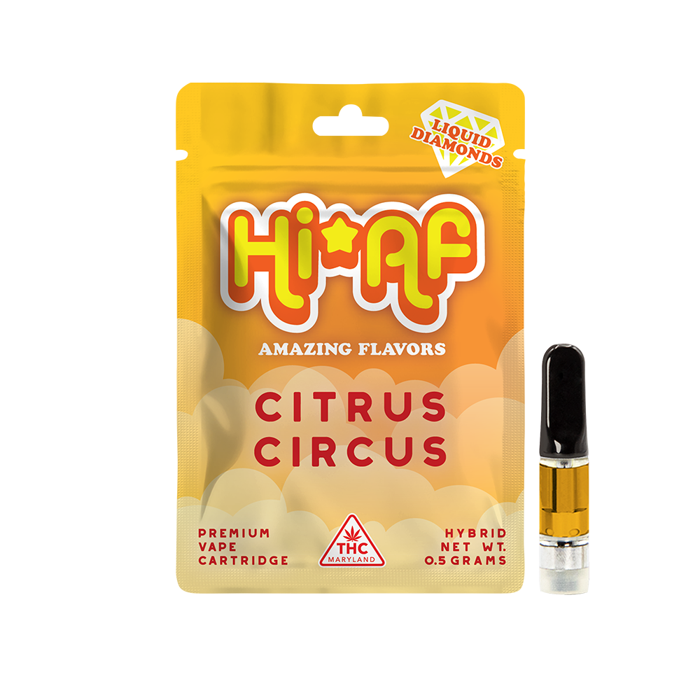 Photograph of product: Citrus Circus Cart 0.5g - HiAF