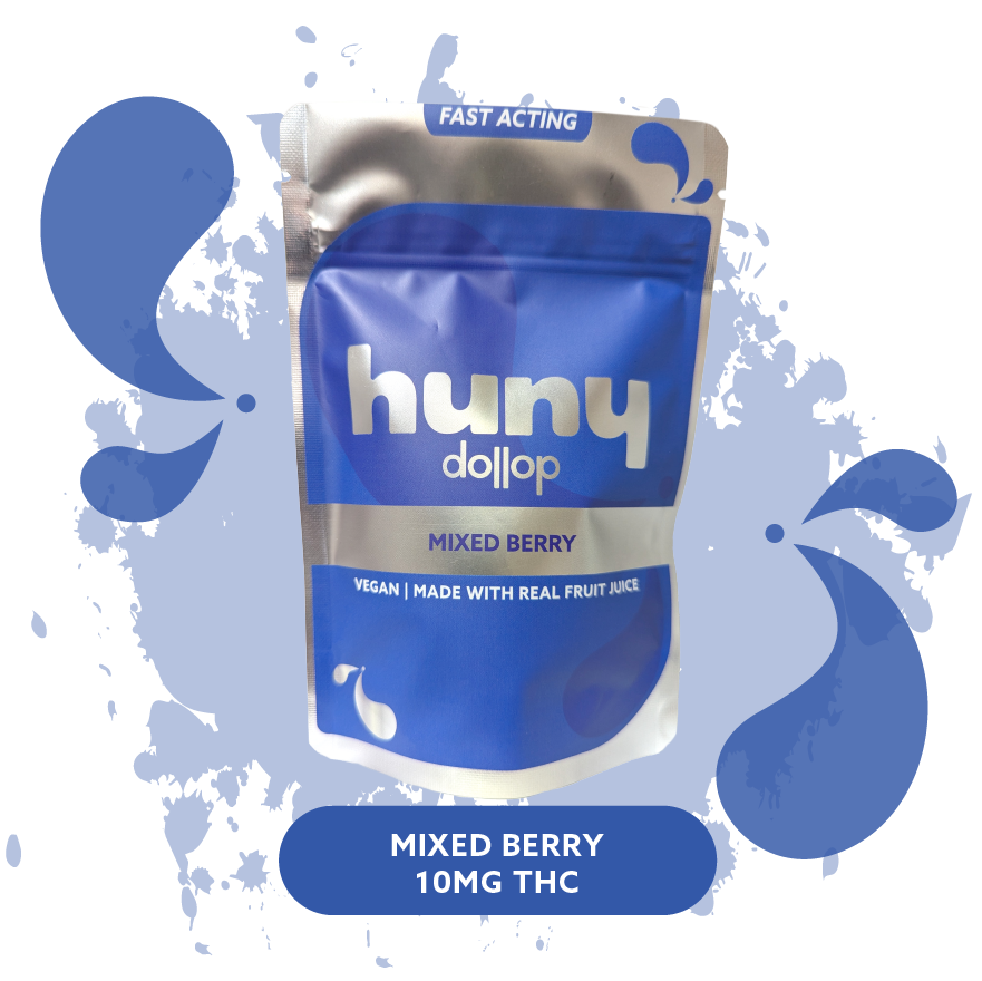 Photograph of product: Berry Blend | 10mg Dollop Troches | 10pk