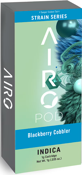 Photograph of product: Airo Blackberry Cobbler (I) Distillate Pod 1g