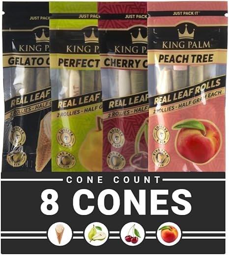 Photograph of product: King Palm | Cherry Charm | 2pk 1g Minis