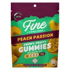 Photograph of product: Fine Peach Passion Gummies Soothe 1000mg - 1000mg