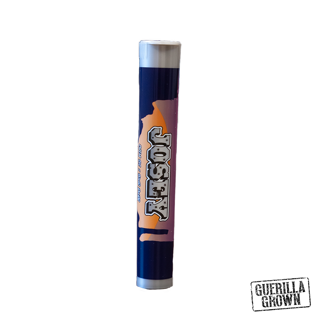 Photograph of product: Guerilla Grown | Josey Whales | 1G Full Flower Pre-Roll