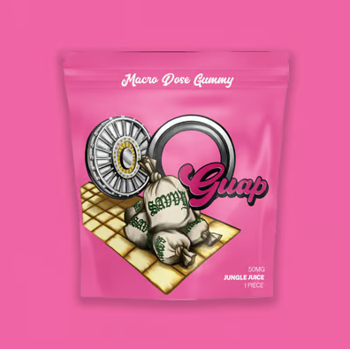 Photograph of product: 50mg / 1pc - Edible -  Jungle Juice - Savvy Guap Gummy - REC
