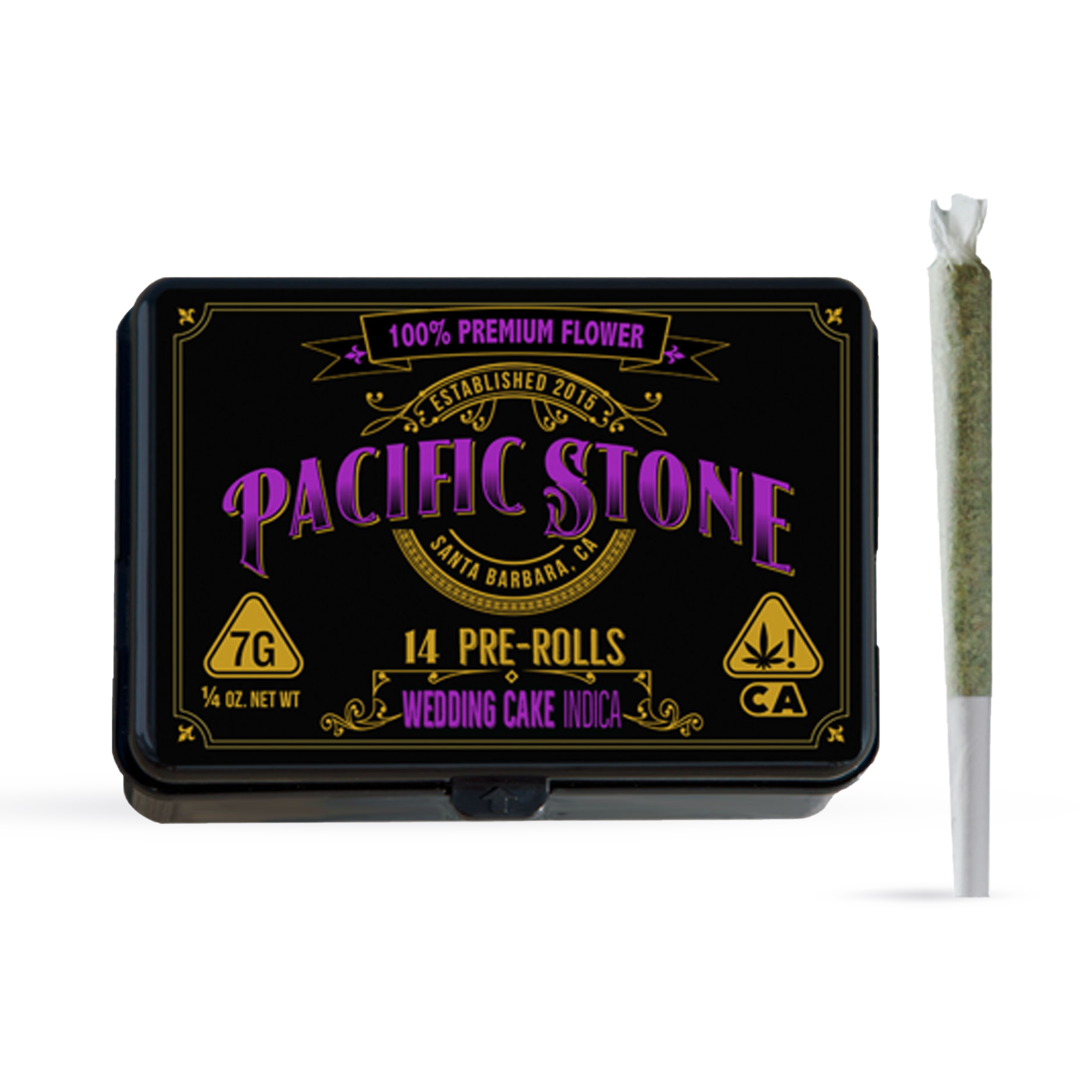 Photograph of product: Pacific Stone | Wedding Cake Pre-Roll 14-pack | 7g
