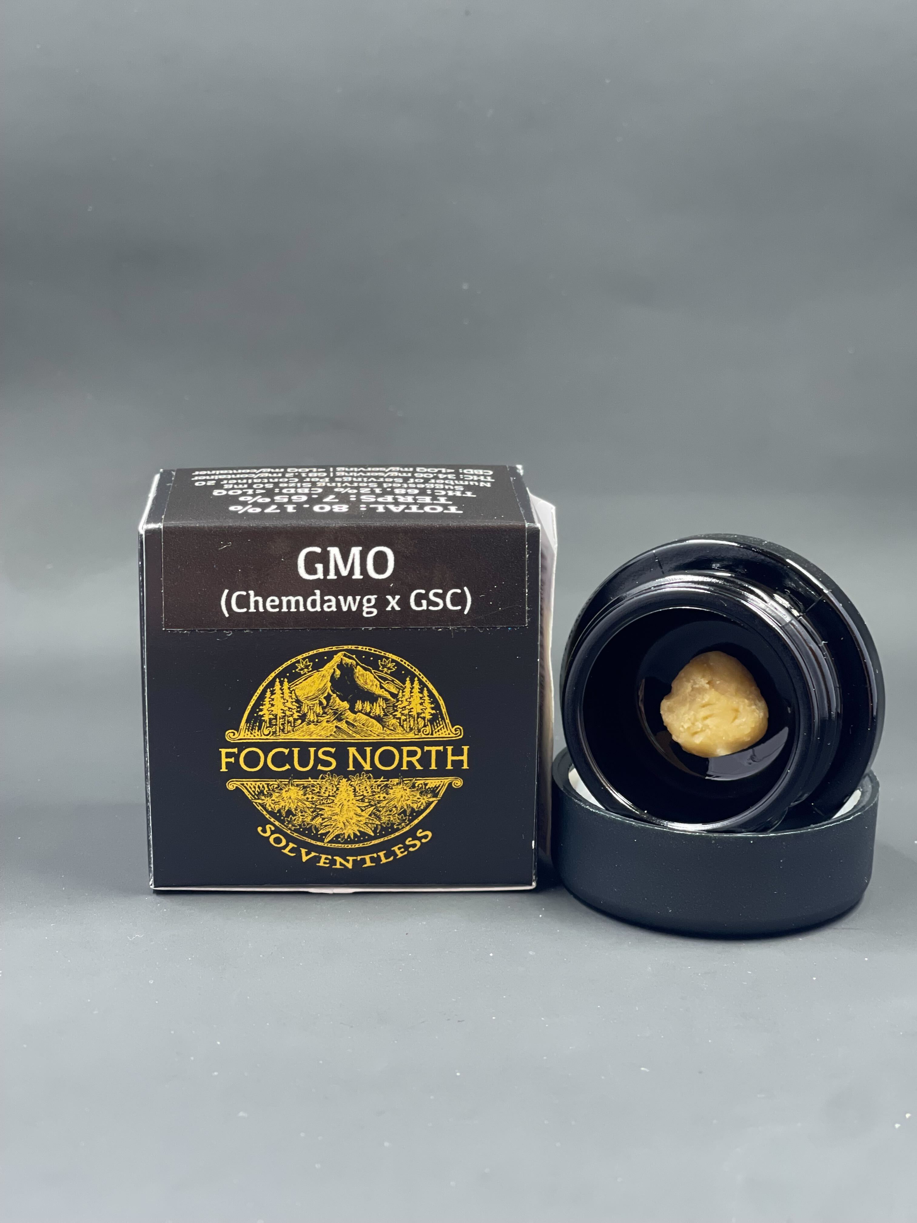 Photograph of product: Live Rosin 1g GMO (Focus North)