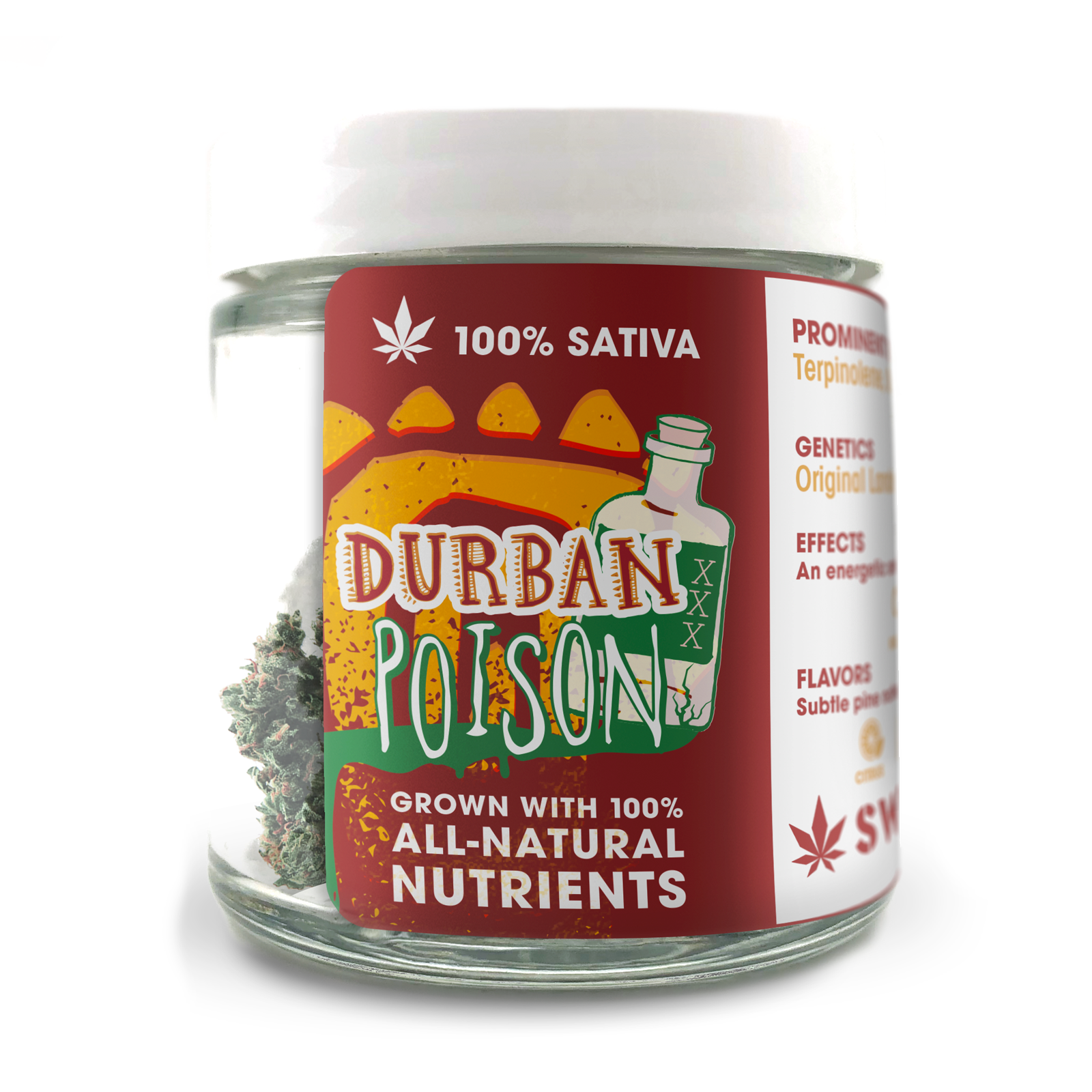 Photograph of product: Durban Poison - 3.5g