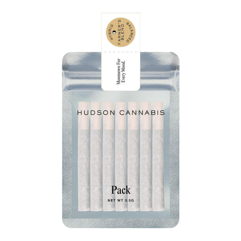 Photograph of product: Hudson Oui'd | Farmer's Blend | Pre-Roll Multipack | 7 pk