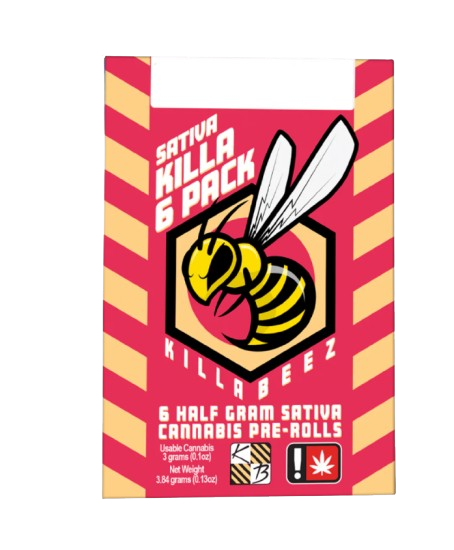 Photograph of product: Killa Beez - Killa 6 Pack - Bahama Mama (B)