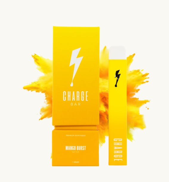Photograph of product: Mango Burst Disposable Vape | 1g