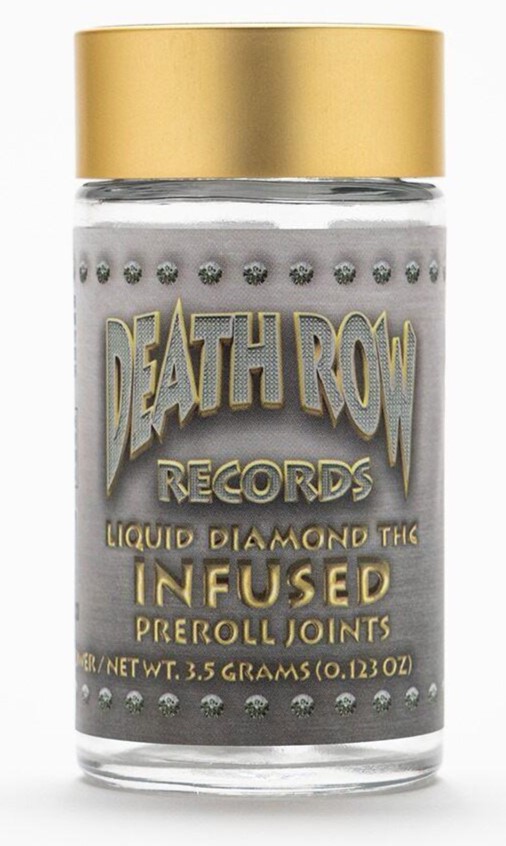 Photograph of product: Death Row: Commissary Kush Infused Multi-Pack Pre-Roll (7x0.5g)