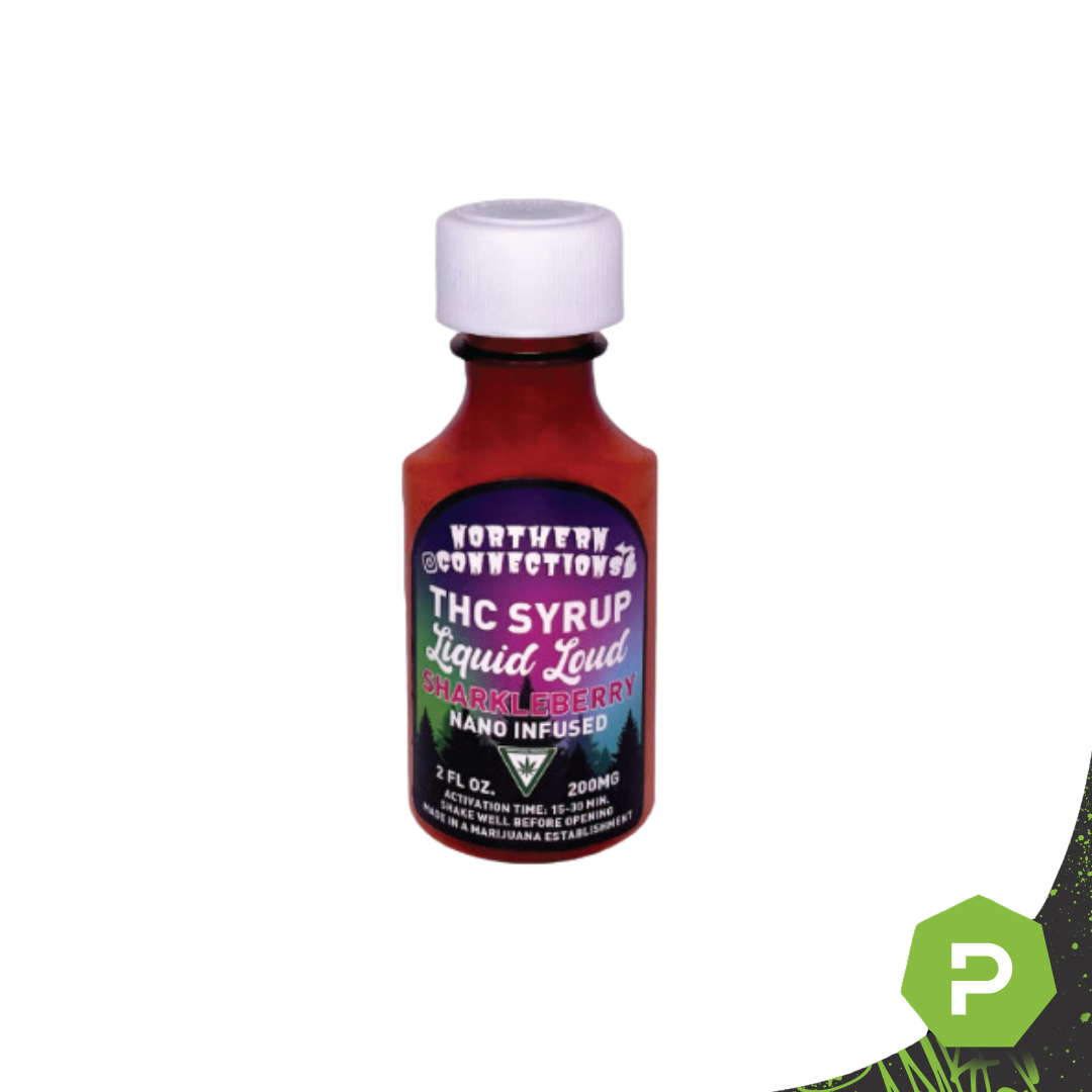 Photograph of product: Liquid Loud | 200mg Syrup | Sharkleberry