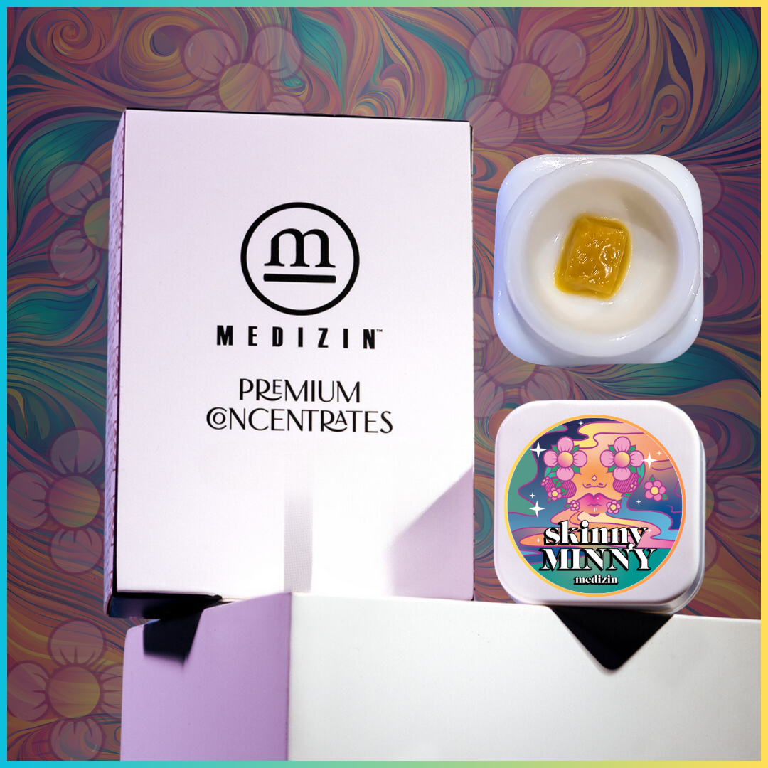 Photograph of product: Skinny Minny .5g Live Resin Badder