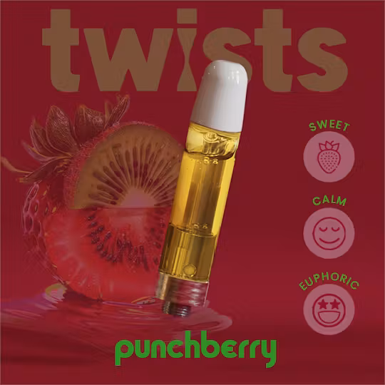 Photograph of product: Punchberry Twist Distillate Cart. by Oil by Craft