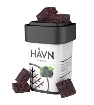 Photograph of product: Gummies | Blackberry 2:1 TH-oui:CBN | 20pk