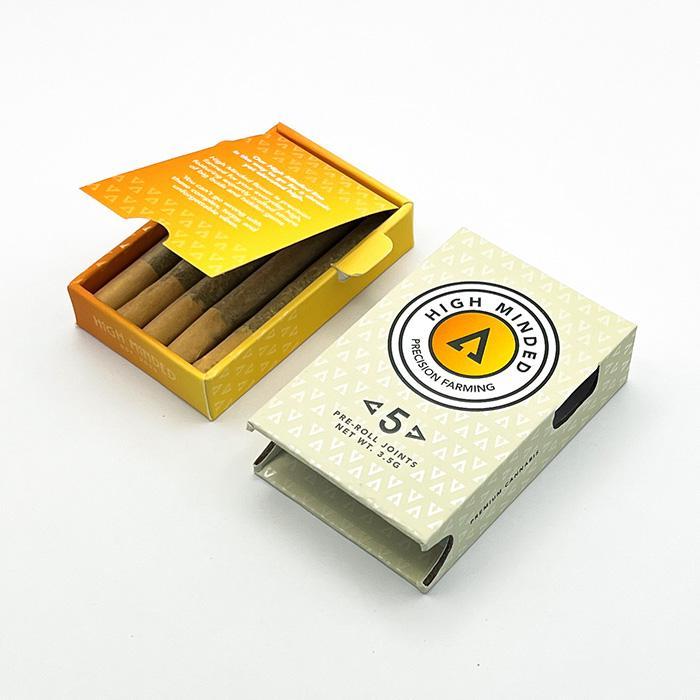 Photograph of product: High Minded - Pre-roll 0.7g - 5pk - Pineapple Burst