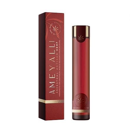 Photograph of product: Ameyalli  Wellness | CBD Preroll Single | Ameyalli Red