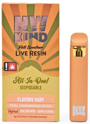 Photograph of product: Live Resin AIO | Amaretto Sour | 1g