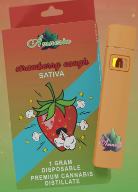 Photograph of product: Strawberry Cough | Disposable 1g (Special)