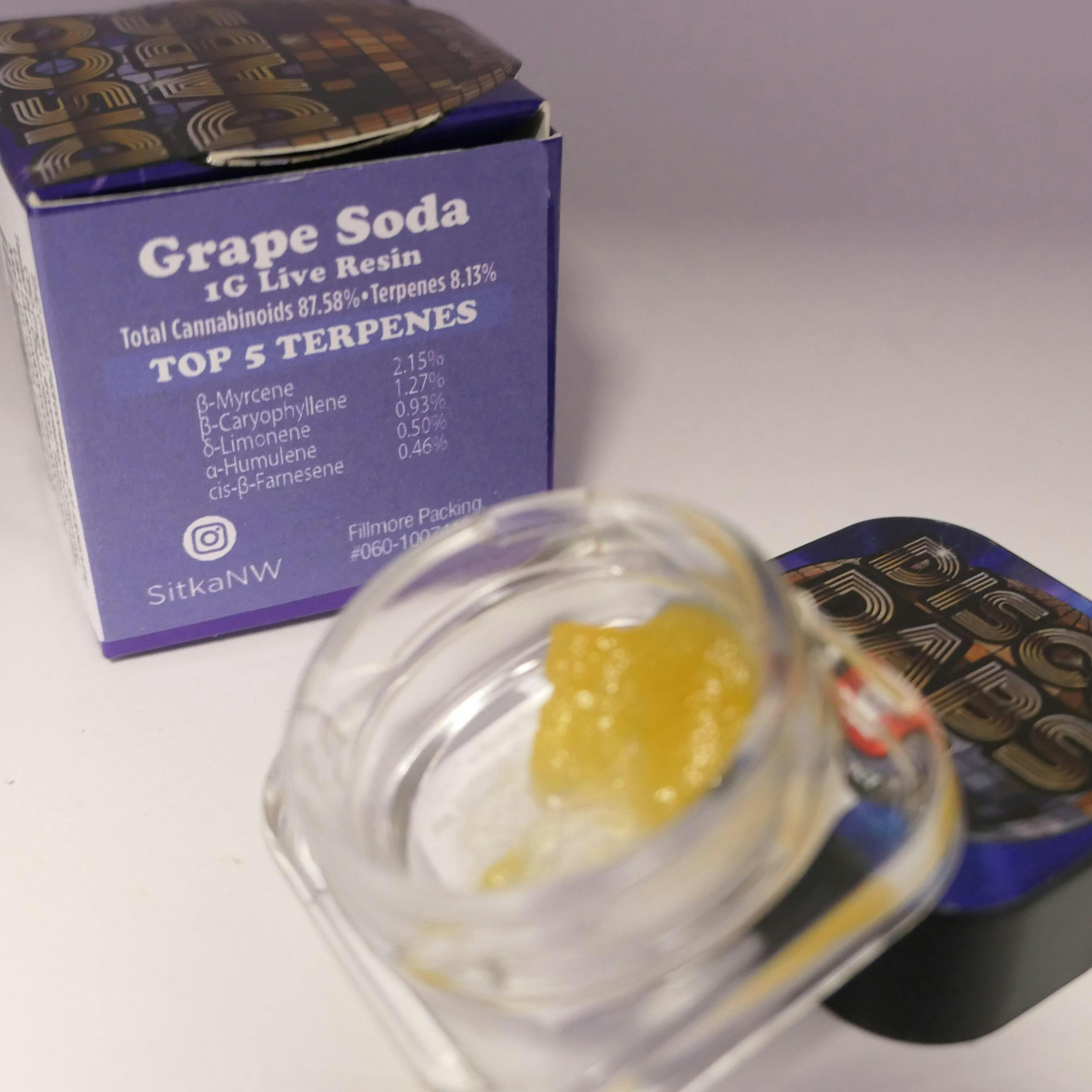 Photograph of product: Disco 1g LR - Grape Soda