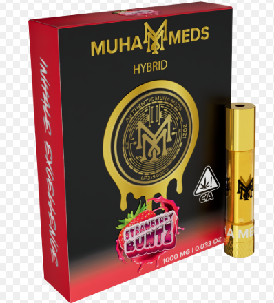 Photograph of product: Strawberry Runtz | Muha Meds | 510 Vape Cart