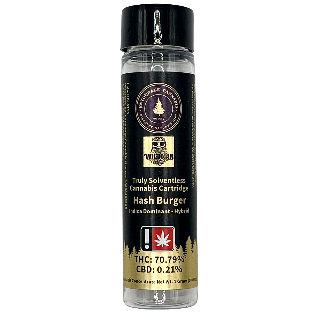 Photograph of product: CBD- au chocolat Burger 1G LRO Cart (IH)