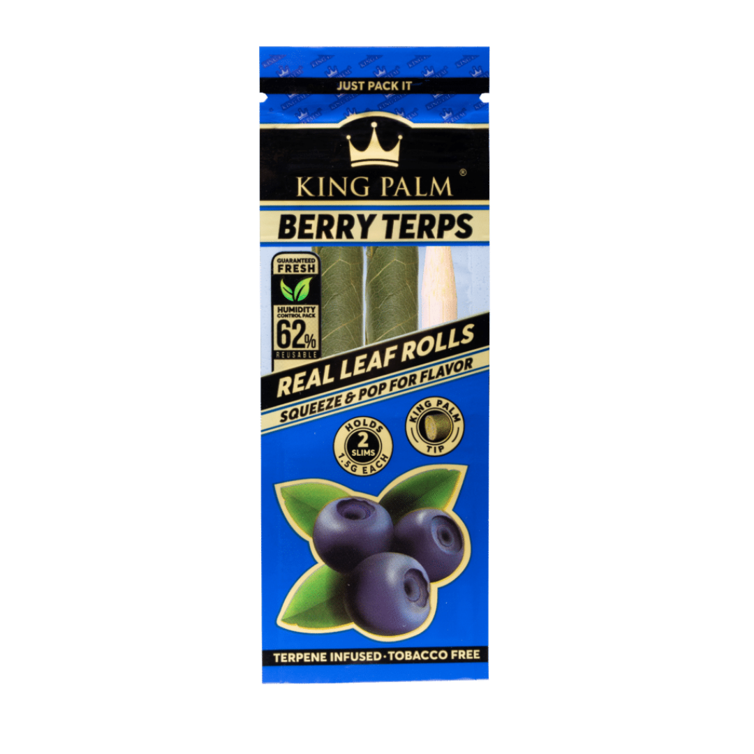 Photograph of product: King Palm "MINI" Berry Terps 2pk