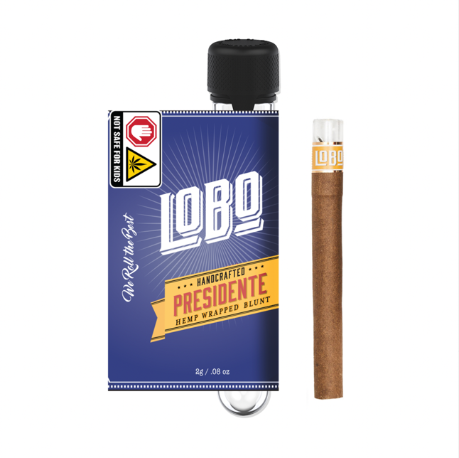 Photograph of product: Dreamsicle | Presidente | Blunt Preroll | 2g