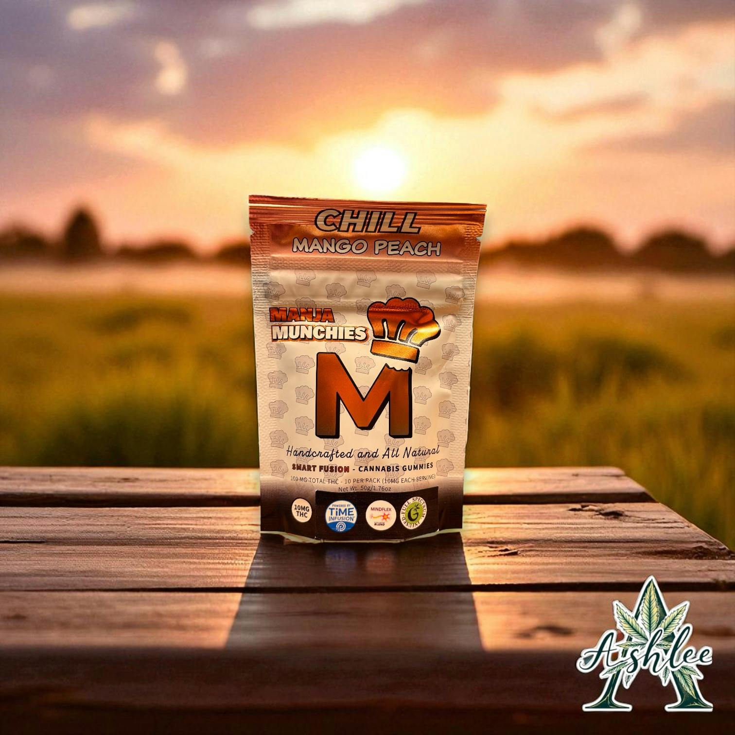 Photograph of product: CHILL MANGO PEACH - FAST ACTING - 100 Mg