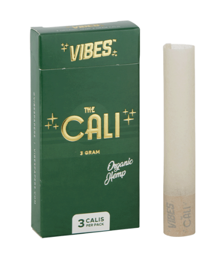 Photograph of product: Vibes Organic Hemp Cali Cones 3g 3pk