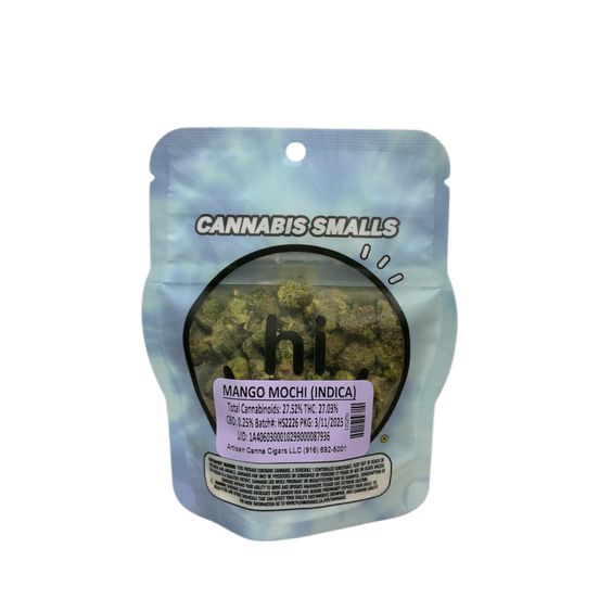 Photograph of product: Hi Canna - Mango Mochi - 7g Flower smalls - 