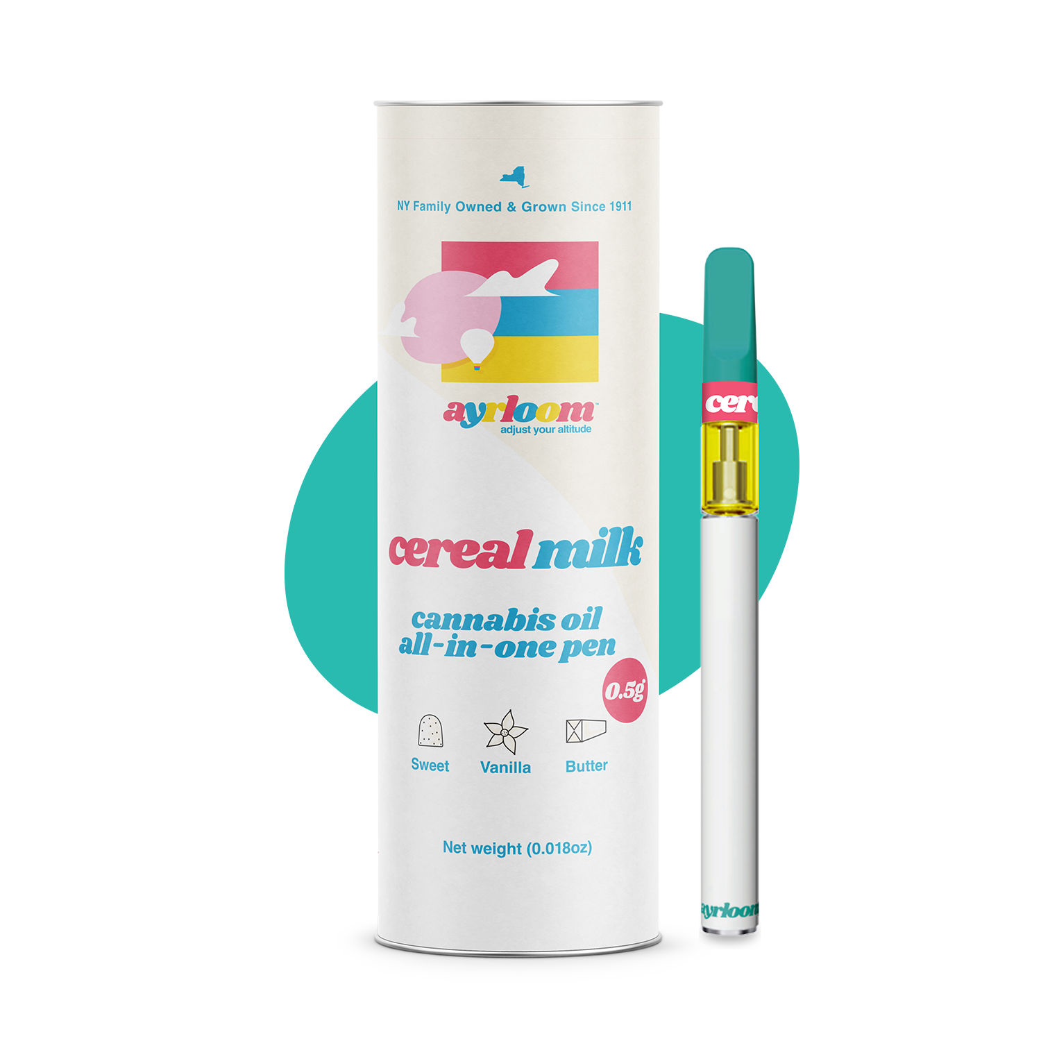Photograph of product: All-in-One High Potency Vape - Cereal Milk
